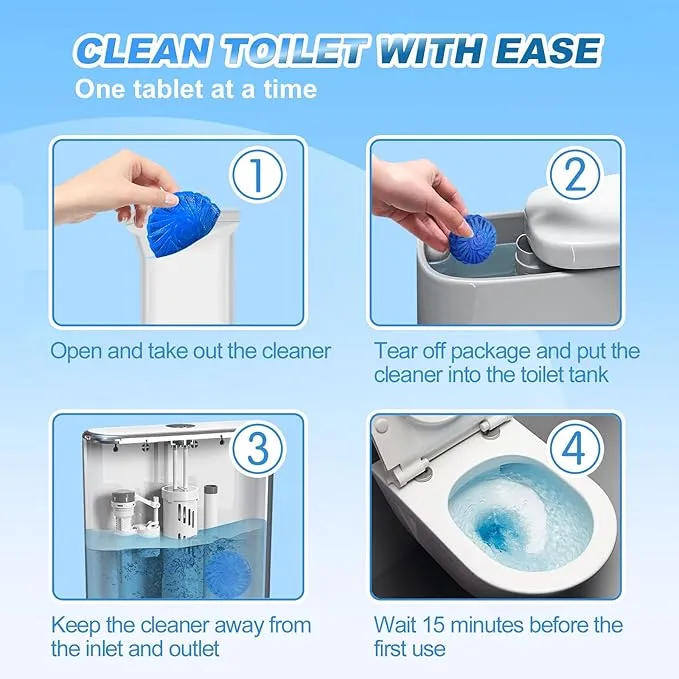 toilet cleaning tablet