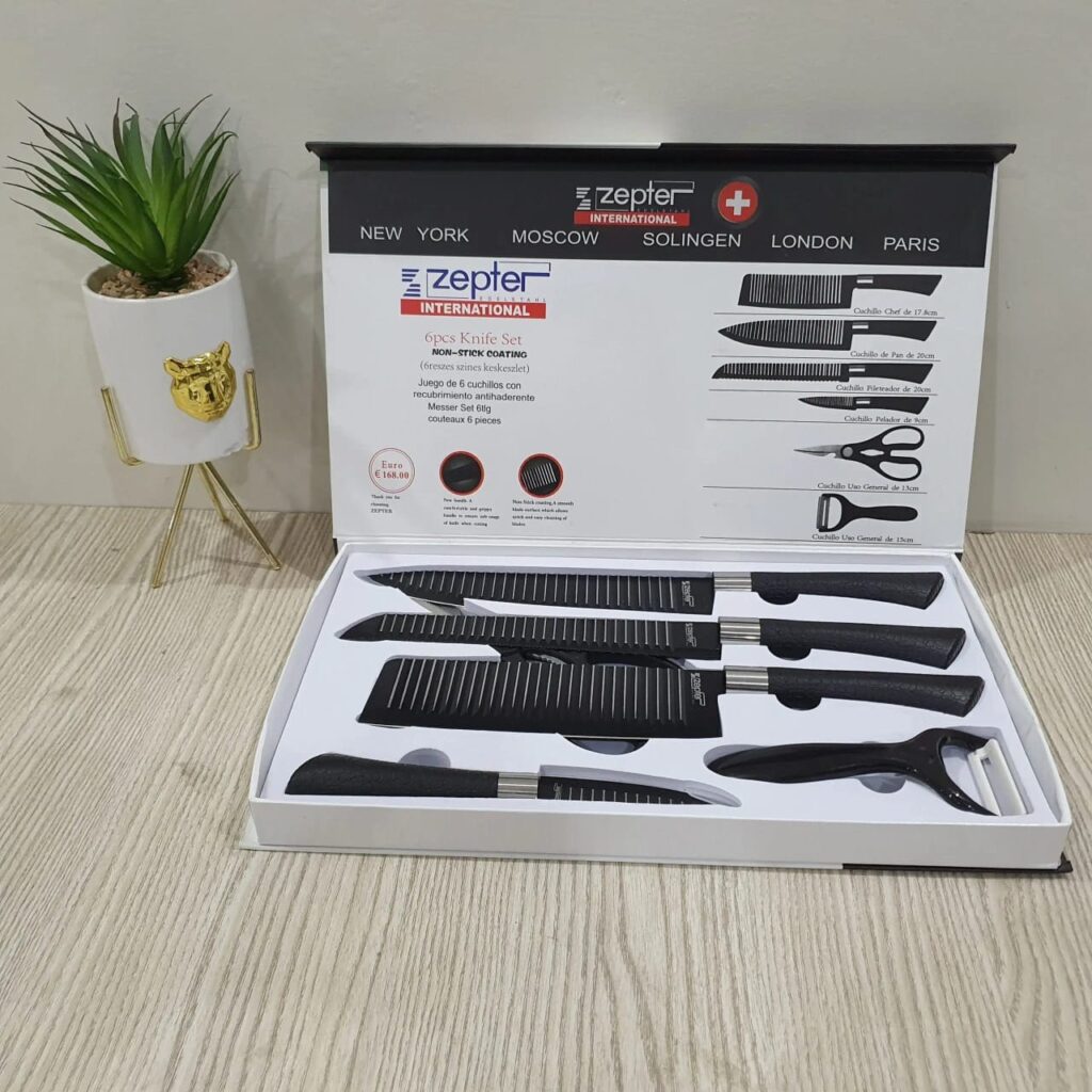 kitchen knife price in bangladesh, zepter 6pcs knife set, knife set for home use bangladesh