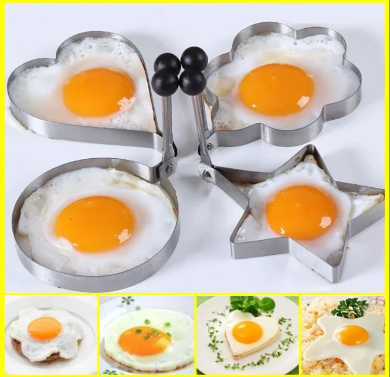 4 Pcs Egg Molds Set